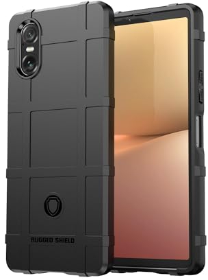 LIUZIHAN Hülle für Sony Xperia 10 VI. Stoßfest, Weiches und dünnes Silikonhülsen-Design, Gegen Kratzer, Schutzhülle für Sony Xperia 10 VI.(Schwarz)