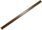Amig - Automatic Door Seal | Insulation Under Cold Door Outside | Rubber Closure | Stainless Steel Interior and Brass Stopper | Levelable | Can Be Cut to Size | 82 cm | Oak | Aluminium