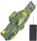 Dilwe RC U-Boot-Spielzeug, inkl. integr. Akku & Ladeger?t & Fernsteuerung, Mini-Submarine, Weihnachten f篓鹿r Kinder & Erwachsene, f篓鹿r Pool & Badewanne