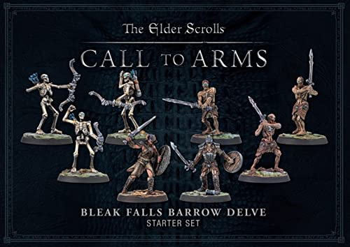 Modiphius Entertainment Elder Scrolls Call to Arms - Bleak Falls Barrow Delve Set