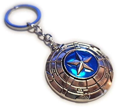 LizTech Porte-clés bouclier Captain America