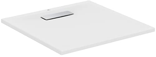 Ideal Standard Duschwanne, ultra flach, quadratisch, 70 x 70 cm, ultradünn, Höhe 2,5 cm, Acryl, Weiß matt, T4465V1