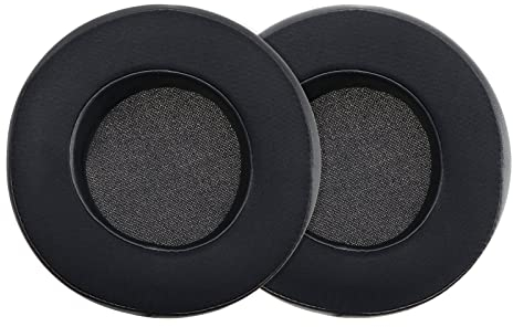 1 Paar Kühl-Gel Ohrpolster Gedächtnisschaum Ersatz Headset Ersatzteile Kompatibel mit Razer Thresher Ulti-Mate Thresher 7.1 Kopfhörer, Schwarz