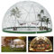 ALSUP Gewächshaus Gartenkuppel Iglu PVC-Kuppelzelte, Wetterfest, Gewächshaus, Garten, Blasenzelt Transparente Hülsenabdeckung, Kuppelkuppel, Geodätisches Kit
