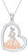 PROESS Geigen Violine Halskette 925 Sterling Silber Geige Anhänger Kette Musik Themen Schmuck Geburtstags Violine Geschenke für Frauen Mädchen