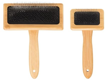 Yuattory per Cardare Un Mano nel Legno per Lana per Cardare Strumento per Infeltrimento Ad Ago per Filatura di Cani, Tessitura, Forniture Artigianali