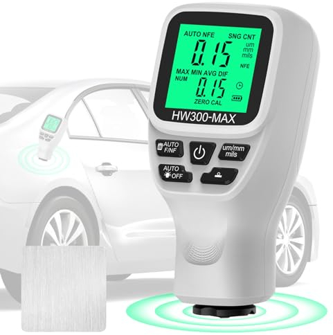 Testeur D'Épaisseur,Jauge D'Épaisseur De Peinture,Appareil De Mesure D'Épaisseur,Appareil De Mesure De Peinture Pour Mesurer Sur Les Voitures,L'industrie Automobile,Mesurer L'épaisseur De La Peinture