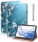 GLANDOTU Custodia Per Honor Pad 9 Cover 12,1 pollici 2024,Multi-View ultra e leggero Custodia di Cover con supporto per Honor Pad 9 -Prugna Fiore