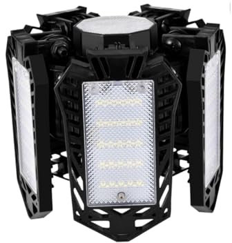 Angoily 80w Led-deckenleuchte Lm Für Garagen Lager Werkstatt Mit Verstellbaren Led-panels Hochwertigem Energiesparend Installieren