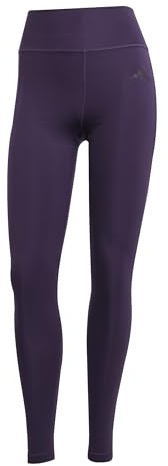adidas Women's Optime Essentials Stash Pocket Full Length Leggings, Aurora Plum, XS