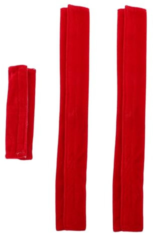OSALADI Oven Fridge Handle Covers 3pcs Fridge Door Handle Covers Anti-slip No Odor Durable Kitchen Appliance for Oven