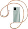 Handykette kompatibel mit Google Pixel 4a 4G Hülle Silikon - Handy Hülle mit Kordel zum Umhängen - Flexible Necklace Hülle Transparent Silikon Handyhülle Case mit Kette Stossfest Schutzhülle