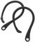 DIYEAH 2pcs Ear Hooks Compatible with 3 Earphone Accessories for Sports Headphone Ear Hanger Running Earbuds Holder