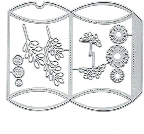 3D-Kissen-Geschenk-Box, Metall-Stanzformen, Papier-Bastel-Stanzformen, DIY, Scrapbooking, Album, Foto, dekorative Prägung, Handarbeit, Schablonen für DIY, Einladung, Karten, Bastelzubehör