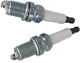 Lot de 2 bougies d'allumage de rechange RC12YC M78543 for tondeuse à gazon, kart et tracteur