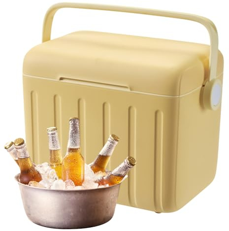 Isolierter Kühler im Freien - Isolierte Outdoor-Box Mit 6 Kühlakkus | Tragbare 6-l-Kühlbox Für Getränke, Tägliches Wandern, Fitnessstudio, Camping, Sport, Grillen, Katastrophen, Reisen, Stra
