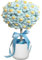 IRPot - ALBERO MARSHMALLOW MARGHERITE AZZURRE KIT