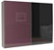 mb-moebel Kleiderschrank Schrank Garderobe Zweitürenschrank Schwebetürenschrank Schwebetüren 2-Türig Schlafzimmerschrank 244cm Maxi (Maxi 8 (Lila Hochglanz + Schwarz Hochglanz))