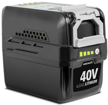 GREENCUT BT404L - Batteria ricaricabile al litio da 40V 4.0Ah per utensili da giardino a batteria