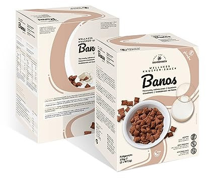 Banos - Glutenfreie Schokokissen Knuspermüsli - 2x375g