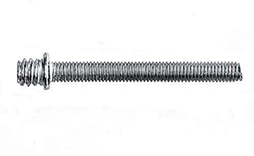 Tasselli a vite in metallo acciaio zincato, 5 mm x 50 mm, argento, scatola da 100