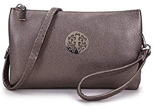 Long & Son Damen 23321 Clutch, Handgelenk, Schultertasche, Umhängetaschen