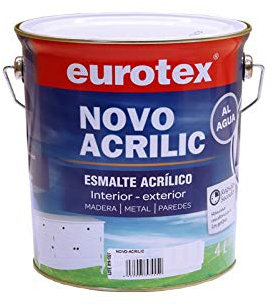 Esmalte Acrílico Mate Blanco 4 L - Al agua