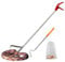 V-CHEETONG 150 cm Schlangenzange für Reptilien, Rassel, Schlangenfänger, professionelle Aluminiumlegierung, breite Backen, Werkzeug mit Schloss und komfortablem Griff