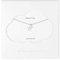 Estella Bartlett Two Tone Double Star Necklace - Silver Plated