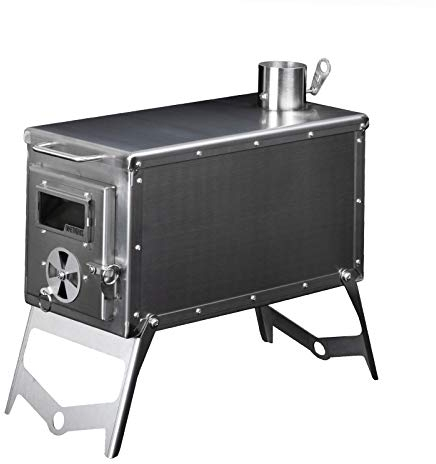 OneTigris TIGER ROAR Tent Stove with Chimney Pipes, for Winter Camping, Outdoor Cooking, RV Camping Trips