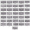 Max-Tonsen 36 Pieces Mini Nail Art Silicone Mold Leaves Flower Animals Template Resin Molds Kit,A