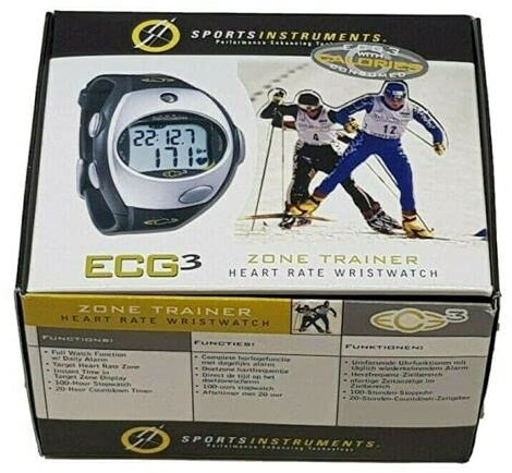 Ecg 3 Zone Trainer Heart Rate Wrist Watch