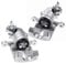 Frankberg 2x Brake Caliper Disc Brake Rear Left Right Compatible with i10 PA 1.0L-1.2L 2007-2017 Replace# 730062