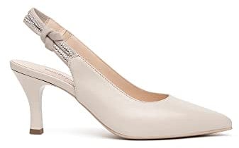 Nero Giardini E218341DE Décolleté Donna in Pelle - Sand 38 EU