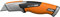 Fiskars Taglierino Universale di Sicurezza Pro con Lama Retrattile, Lunghezza 17,7 cm, Acciaio Inox/Plastica, Nero/Arancione, CarbonMax, 1062938