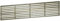 Premier Vogue 6x1.5ft (W: 6ft x H: 1.5ft) Contemporary Horizontal Slatted Capped Trellis Venetian Style Garden Panel Fence Topper/Wall Art/Pergola/Divider Width 1828mm x Height: 468mm