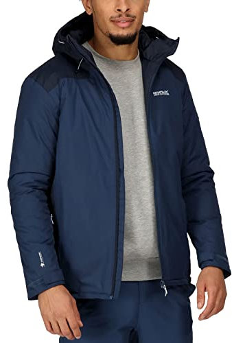 Regatta Thornridge II Wasserdichte Thermoguard-Isolierung Warme Fleece-Einsätze Verdeckte Kapuze