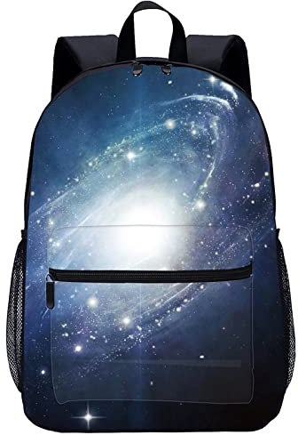 FEIGENBAOMU Unisex Schultasche Galaxy Kinderrucksack Sportrucksack Teenager Schulrucksack Mode Schultasche 45x30x15cm 3D coole Bookbags