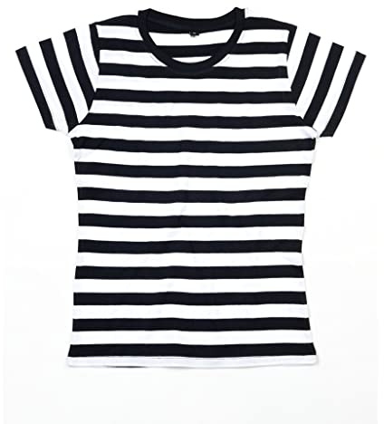 Mantis - T-Shirt für Damen (M) (Schwarz/Weiß)
