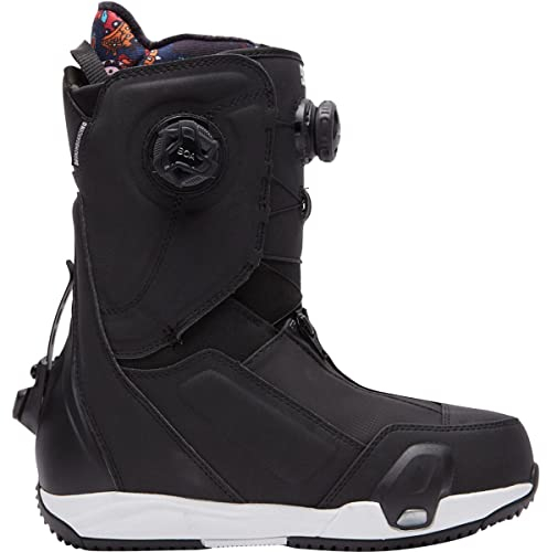DC Step On Mora BOA Damen Snowboardstiefel, Schwarz/Schwarz/Weiß, Größe 44