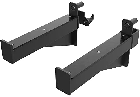 R5 Spotter Arme 1 Paar | Sicher trainieren, auch vorm Rack | Hochbelastbar | 39,5 cm lang | Austauschbare Schutzprotektoren aus Hartplastik
