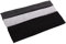 MapofBeauty 3 Pack Yoga Headbands Stretchy Cotton Kopf Bande Hairwarp Sport Laufen Exercise Gym (Schwarz+Dunkel Grau+Grau)