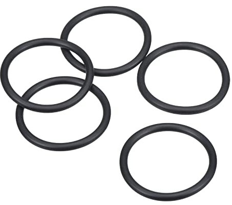 PATIKIL 20 Stück Dichtungsringe O-Ringe Gummidichtung 30mm AD 25mm ID 2.65mm Breite Nitrilgummi Unterlegscheibe Dichtungssatz Gummischeiben für Wasserhahn Autoreparatur Schwarz