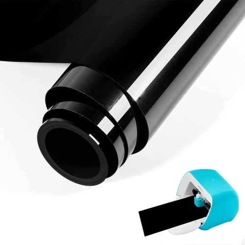 Bocguy Smart iron on für Cri-cut Joy, 14cm*300cm Plotterfolie Textil, Heat Transfer Vinyl, Flexfolie Rollen für Kleidung Bügelfolie, T-Shirts & Mehr Stoffen, DIY Muster