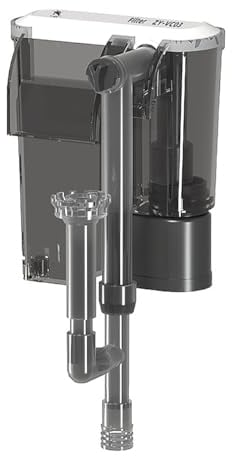CENPEK Filtro per Acquario Filtro Appendere per Acquario Filtro per Acquario Sospeso Esterno Potenza 3,5 W Sospensione Cascata Rimuove Pellicola D'Olio Pompa Ossigeno da 280 L/H