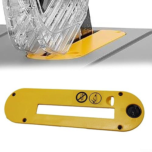 DAZZLEEX Adjustable Aluminium Insert Plate Table Saw Accessories for DIY Woodworking Tools For Table Saw DWE7490 DWE7491