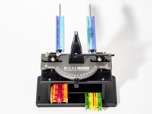 Wicked Edge Generation 4 Pro - Präzisionsmesserschärfer (ohne Mikroeinstellung/ohne Schrank), Schwarz