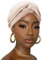 DRESHOW Haar Wrap für Damen Gerippte Weich Turban Stretch Jersey Kopftuch Atmungsaktiv Leichtgewicht Turban Einfarbig