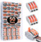 50 Pezzi Connettori Elettrici con Polo,Preciva PCT-213 Leva-Dado Cavo Connettore, 3 Porte Conduttore Compatto Connettore, Morsettiera Connettore Molla, Morsettiera Cavo Connettore Rapido