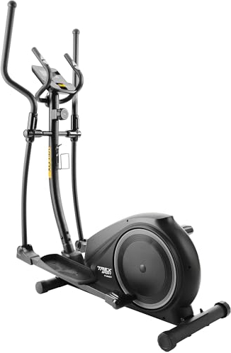TREX SPORT Crosstrainer für zuhause TX-600CT Velox | Ellipsentrainer mit Computer & Pulssensoren | extrem leises Magnetbremssystem mit 16 Widerstandsstufen, 120 kg belastbar